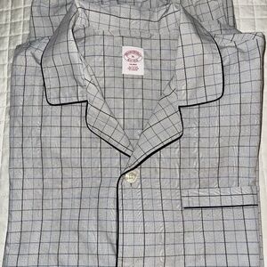 Brooks Brothers Men’s Loungewear Pajamas Set Size XL 100% Cotton/Excellent Cond.